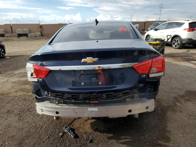 2G1105S39J9105922 - 2018 CHEVROLET IMPALA LT BLUE photo 6