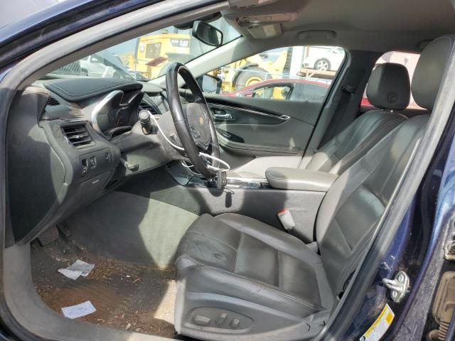 2G1105S39J9105922 - 2018 CHEVROLET IMPALA LT BLUE photo 7