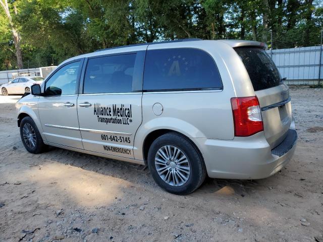 2C4RC1CG5ER454576 - 2014 CHRYSLER TOWN & COU TOURING L TAN photo 2