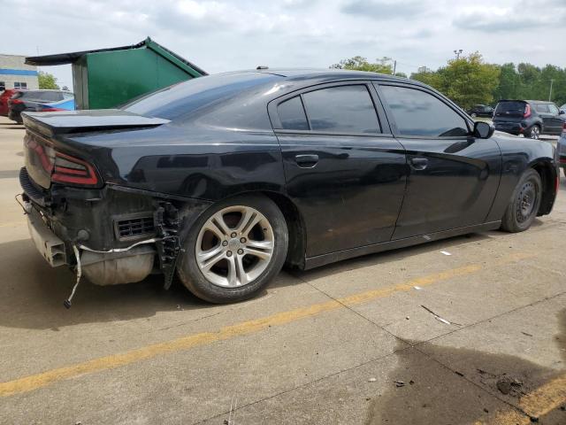 2C3CDXBG6FH840250 - 2015 DODGE CHARGER SE BLACK photo 3