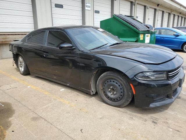 2C3CDXBG6FH840250 - 2015 DODGE CHARGER SE BLACK photo 4