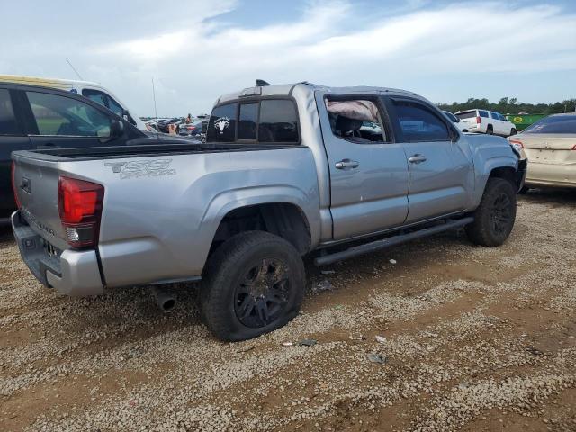 5TFAX5GN6KX165043 - 2019 TOYOTA TACOMA DOUBLE CAB Серебристый фото 3