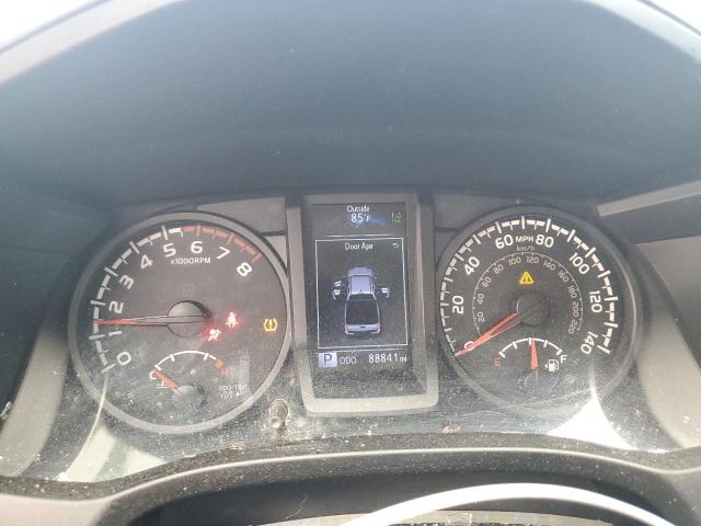 5TFAX5GN6KX165043 - 2019 TOYOTA TACOMA DOUBLE CAB Серебристый фото 9