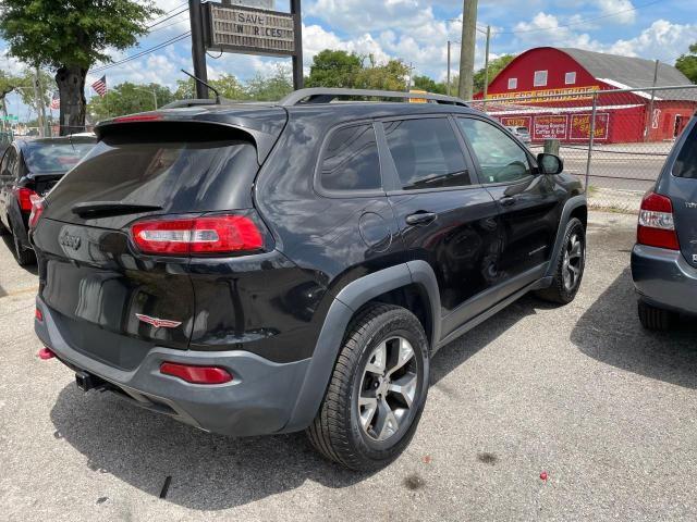 1C4PJMBS3GW110050 - 2016 JEEP CHEROKEE TRAILHAWK 黑色 照片 4