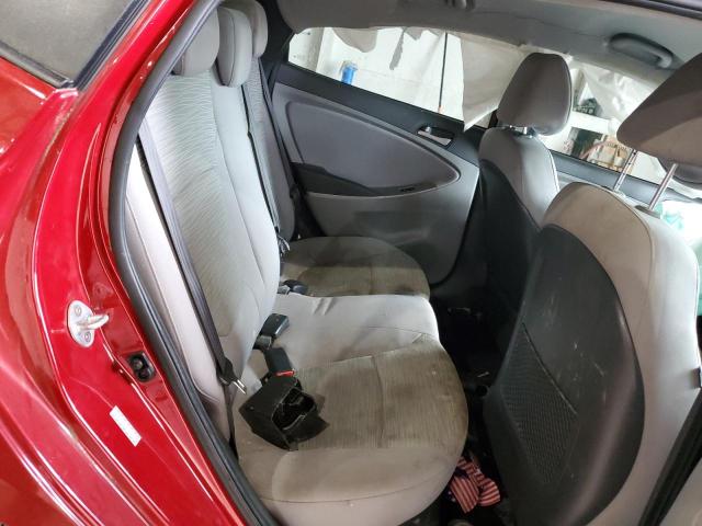 KMHCT4AE0HU356034 - 2017 HYUNDAI ACCENT SE RED photo 10