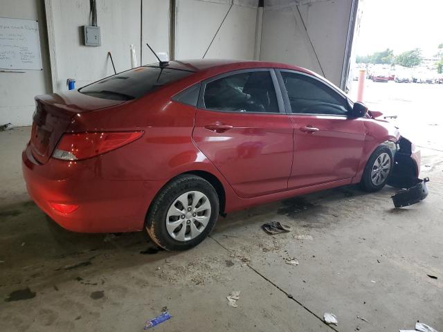KMHCT4AE0HU356034 - 2017 HYUNDAI ACCENT SE RED photo 3