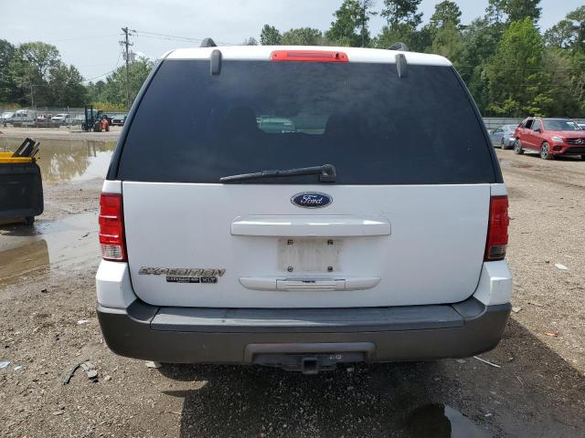 1FMPU15536LA28813 - 2006 FORD EXPEDITION XLT WHITE photo 6