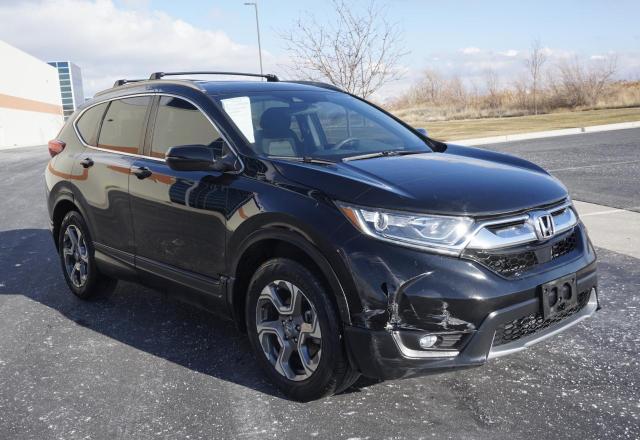 5J6RW2H53JA002283 - 2018 HONDA CR-V EX შავი ფოტო 1