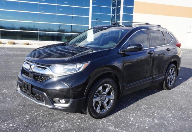 5J6RW2H53JA002283 - 2018 HONDA CR-V EX შავი ფოტო 2