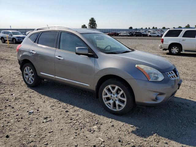 JN8AS5MV2CW353413 - 2012 NISSAN ROGUE S GRAY photo 4