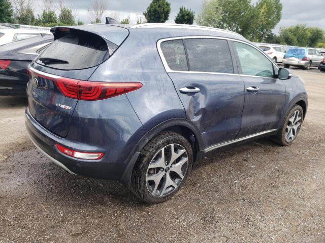 KNDPRCA63H7263577 - 2017 KIA SPORTAGE SX BLUE photo 3