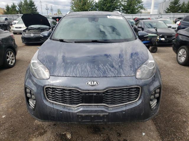 KNDPRCA63H7263577 - 2017 KIA SPORTAGE SX BLUE photo 5