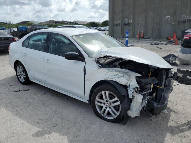 3VW2K7AJ6FM211855 - 2015 VOLKSWAGEN JETTA BASE 白色 照片 4