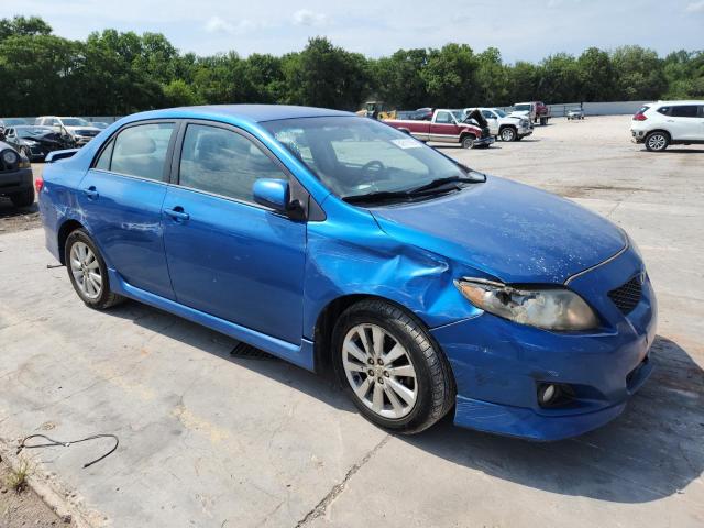 2T1BU4EE8AC357264 - 2010 TOYOTA COROLLA BASE BLUE photo 4