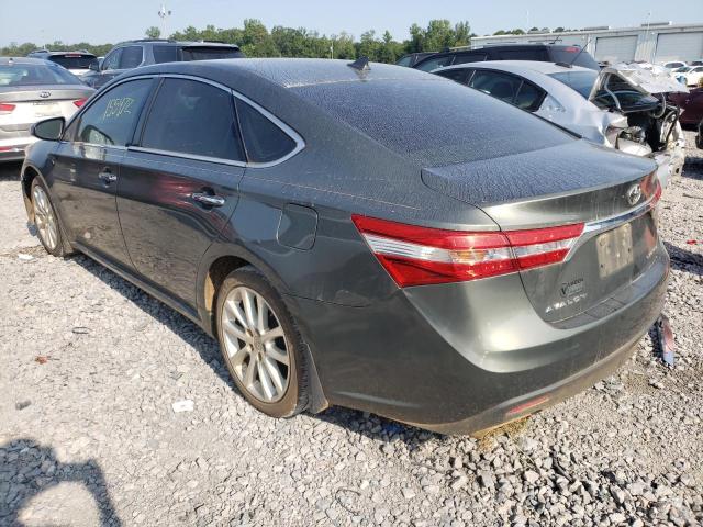 4T1BK1EB7EU081335 - 2014 TOYOTA AVALON BASE GRAY photo 2