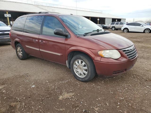 2A4GP54L37R207049 - 2007 CHRYSLER TOWN & COU TOURING 勃艮第红 照片 4