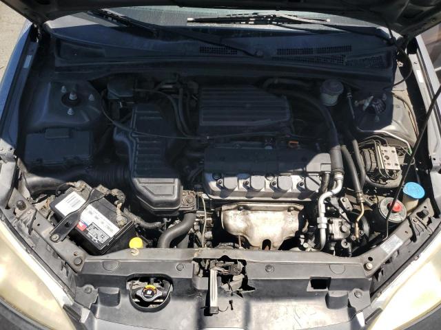 2HGES26774H544529 - 2004 HONDA CIVIC EX GRAY photo 11