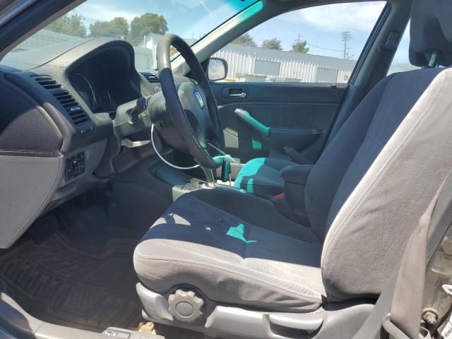 2HGES26774H544529 - 2004 HONDA CIVIC EX GRAY photo 7