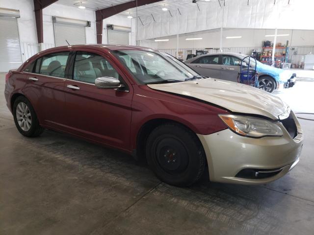 1C3CCBCG1EN134412 - 2014 CHRYSLER 200 LIMITED MAROON photo 4