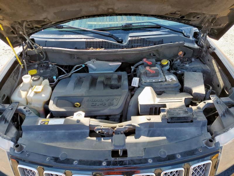 1C4NJCEB9HD170876 - 2017 JEEP COMPASS LATITUDE BLACK photo 12