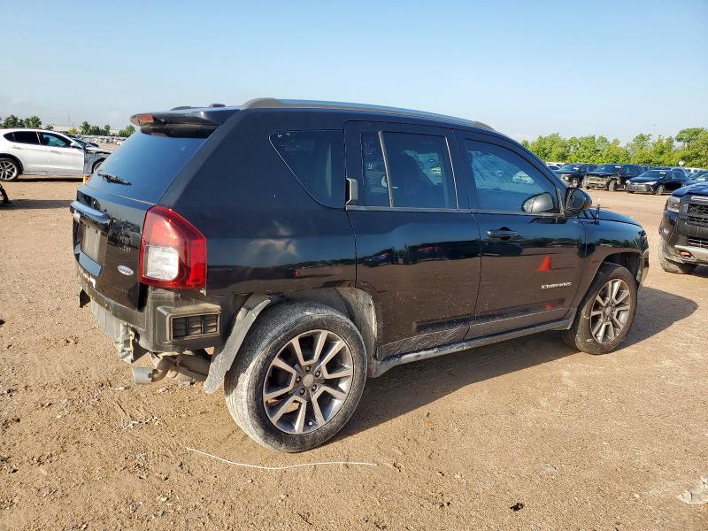1C4NJCEB9HD170876 - 2017 JEEP COMPASS LATITUDE BLACK photo 3