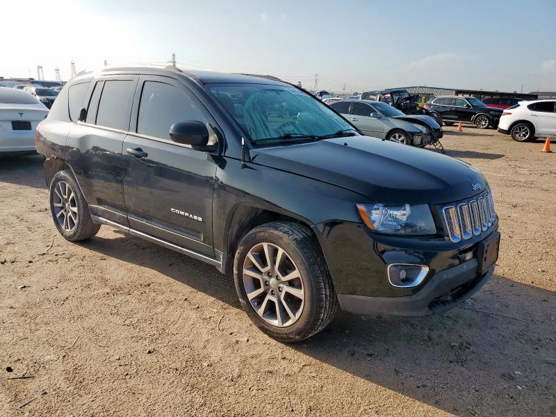 1C4NJCEB9HD170876 - 2017 JEEP COMPASS LATITUDE BLACK photo 4