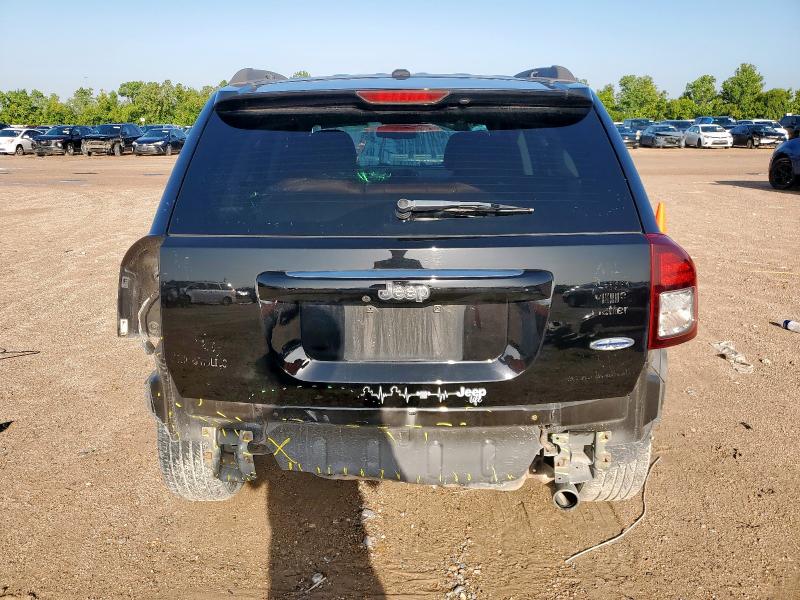 1C4NJCEB9HD170876 - 2017 JEEP COMPASS LATITUDE BLACK photo 6