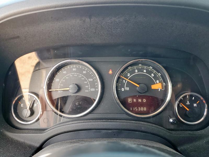 1C4NJCEB9HD170876 - 2017 JEEP COMPASS LATITUDE BLACK photo 9