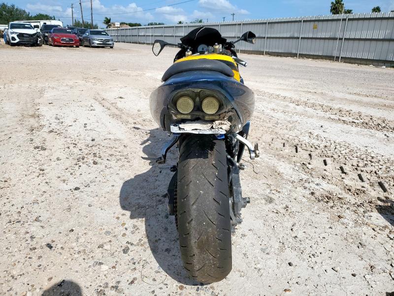 JS1GN7BA522108260 - 2002 SUZUKI GSX-R600 BLUE photo 4