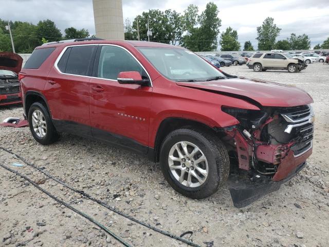 1GNEVGKW2JJ274739 - 2018 CHEVROLET TRAVERSE LT 红色 照片 4