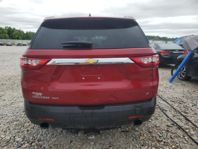 1GNEVGKW2JJ274739 - 2018 CHEVROLET TRAVERSE LT 红色 照片 6