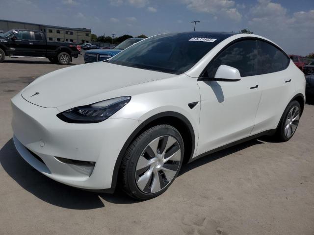 5YJYGDEE6MF211074 - 2021 TESLA MODEL Y أبيض صورة 1