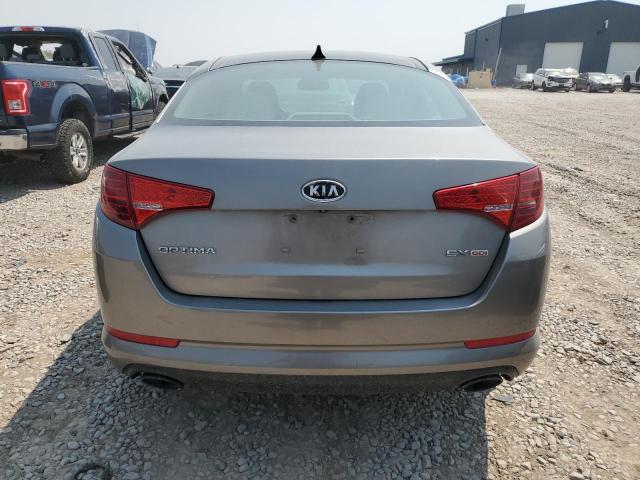 5XXGN4A79CG035982 - 2012 KIA OPTIMA EX GRAY photo 6