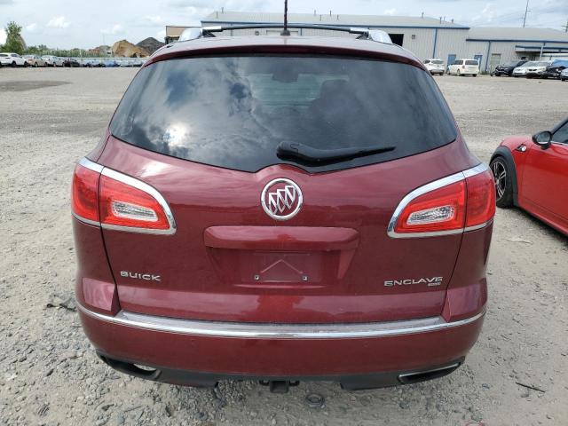 5GAKVCKD2FJ165340 - 2015 BUICK ENCLAVE RED photo 6