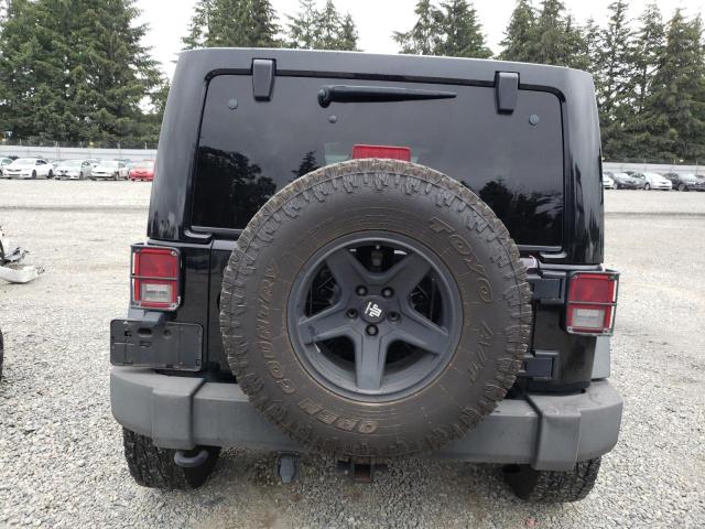 1J4BA3H10BL579135 - 2011 JEEP WRANGLER U SPORT BLACK photo 6