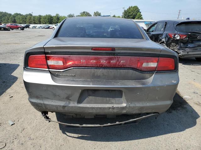 2B3CL3CG7BH586601 - 2011 DODGE CHARGER GRAY photo 6