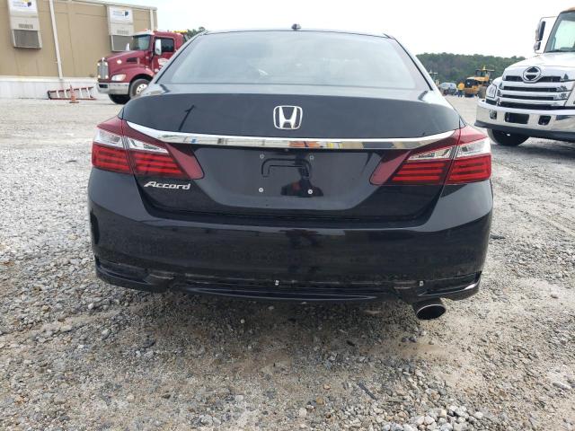 1HGCR2F75GA110518 - 2016 HONDA ACCORD EX შავი ფოტო 6