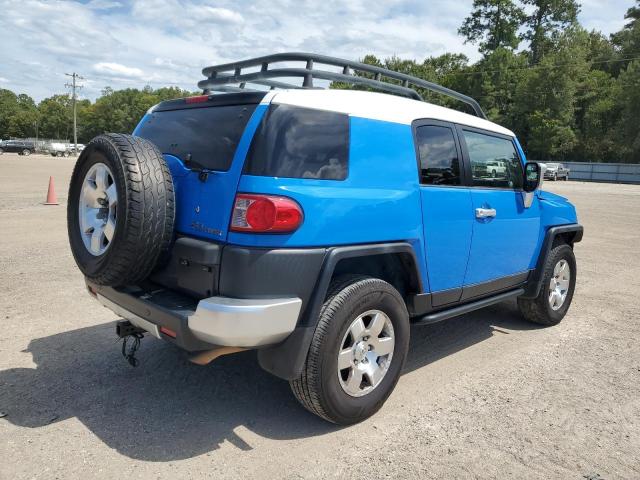 JTEBU11F970044624 - 2007 TOYOTA FJ CRUISER BLUE photo 3