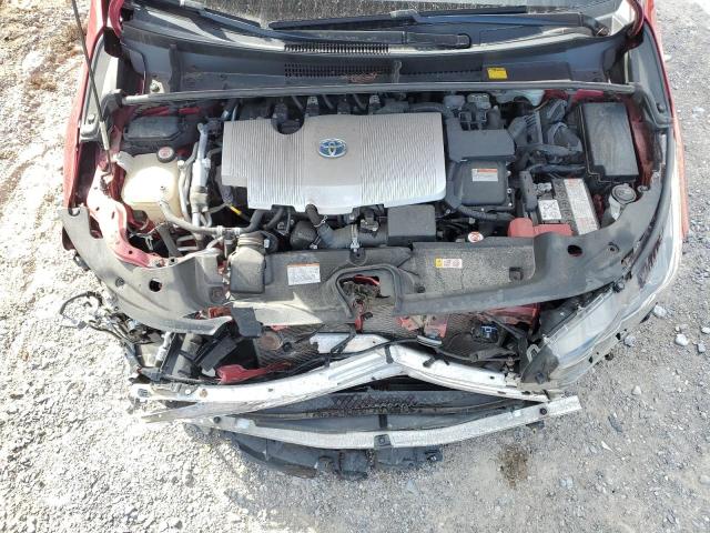 JTDKARFP2H3049354 - 2017 TOYOTA PRIUS PRIM 勃艮第红 照片 11