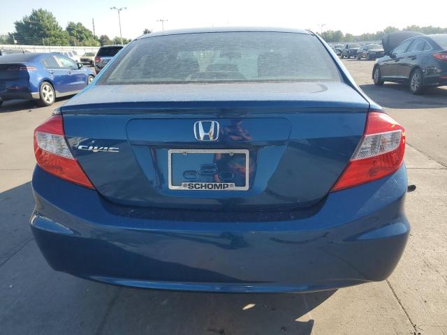 2HGFB2F88CH550528 - 2012 HONDA CIVIC EX BLUE photo 6