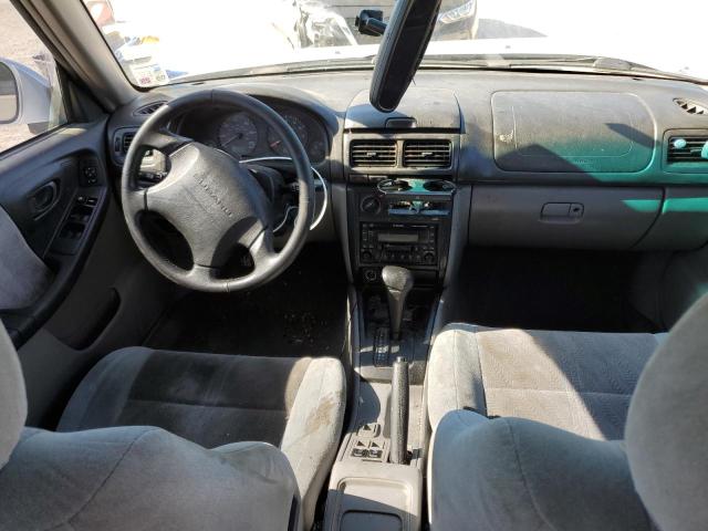 JF1SF65602H758955 - 2002 SUBARU FORESTER S SILVER photo 8