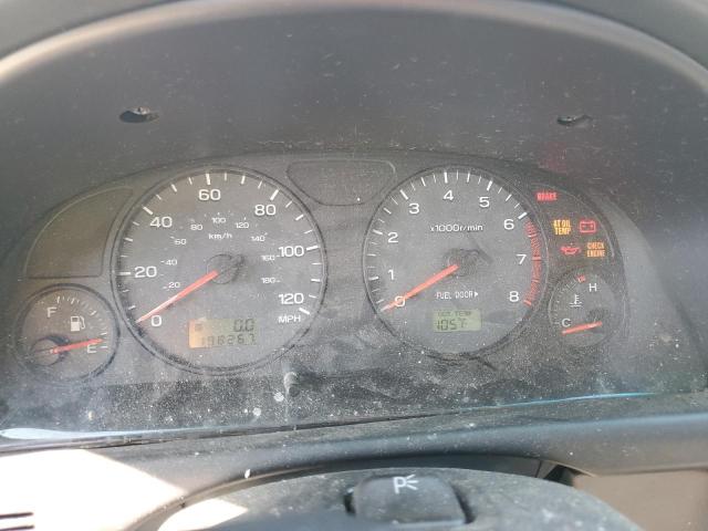 JF1SF65602H758955 - 2002 SUBARU FORESTER S SILVER photo 9