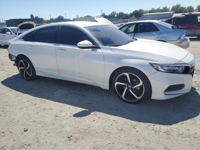 1HGCV1F18JA162489 - 2018 HONDA ACCORD LX Белый фото 4