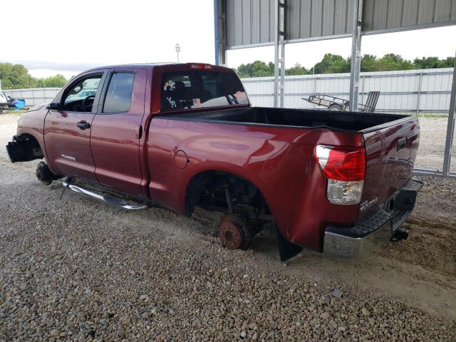 5TFUM5F14AX013636 - 2010 TOYOTA TUNDRA DOUBLE CAB SR5 BURGUNDY photo 2