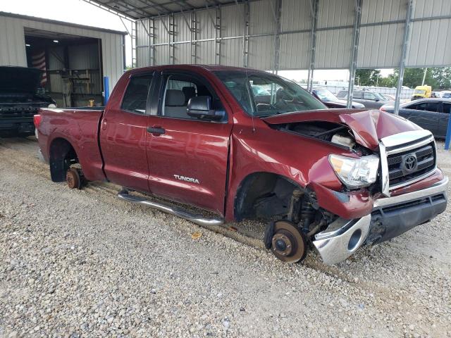 5TFUM5F14AX013636 - 2010 TOYOTA TUNDRA DOUBLE CAB SR5 BURGUNDY photo 4