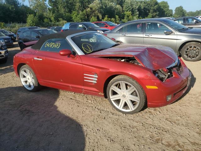 1C3AN65L65X055292 - 2005 CHRYSLER CROSSFIRE LIMITED RED photo 4