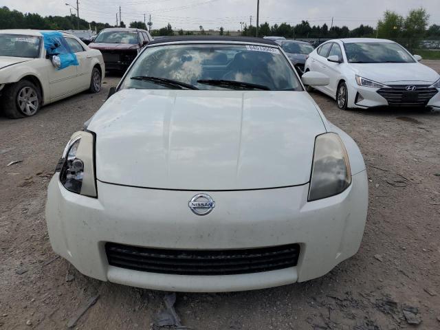 JN1AZ36A34T010153 - 2004 NISSAN 350Z ROADSTER WHITE photo 5