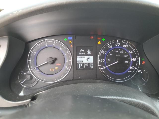 JN1AJ0HP3CM401190 - 2012 INFINITI EX35 BASE Մոխրագույն լուսանկար 9