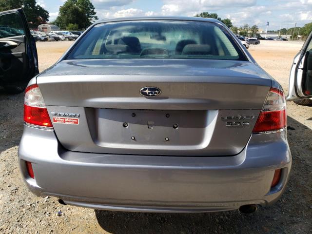 4S3BL846694221038 - 2009 SUBARU LEGACY 3.0R SILVER photo 6