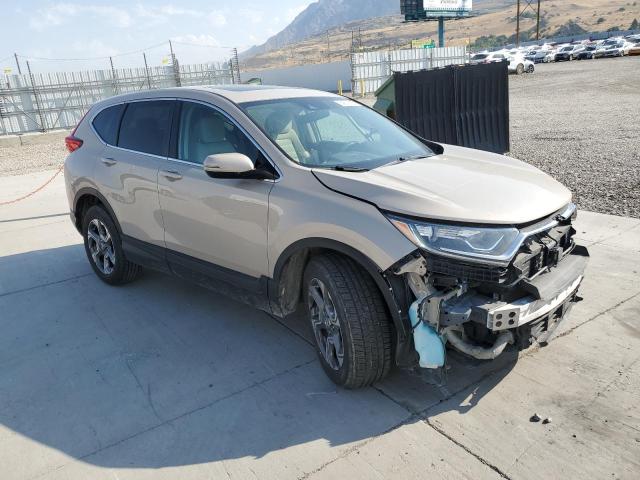 5J6RW2H56JL016148 - 2018 HONDA CR-V EX BEIGE photo 4